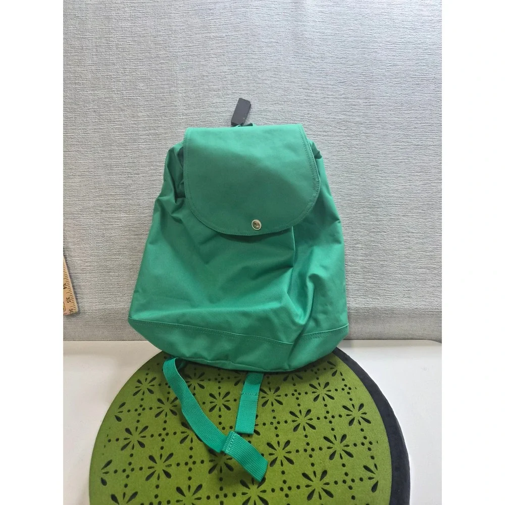 Herschel Supply Co. Trade Mark Drawstring Backpack Women Green Adjustable Straps